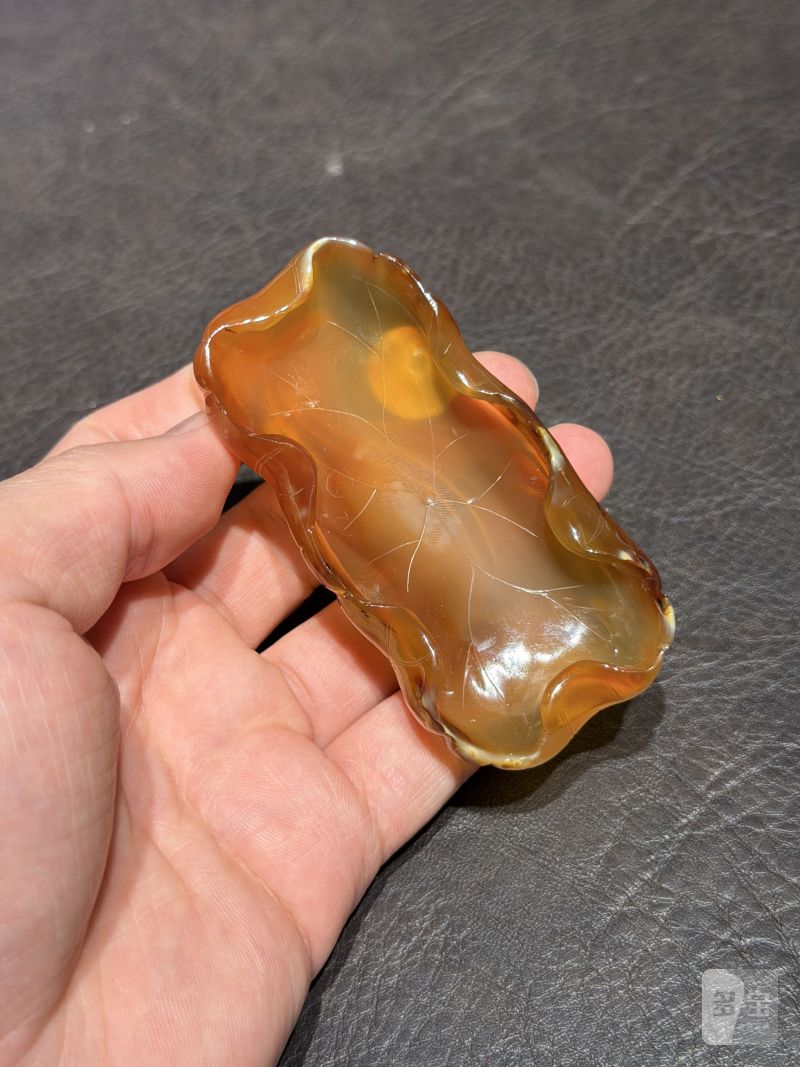 清 玛瑙玉器一组六件 - 图10